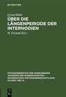 Buchcover Über die Längenperiode der Internodien