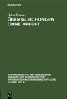 Buchcover Über Gleichungen ohne Affekt