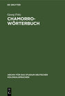 Buchcover Chamorro-Wörterbuch