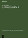 Buchcover Homosexualisierung