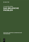 Buchcover Das belgische Problem