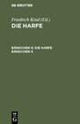 Buchcover Die Harfe / Die Harfe. Bändchen 6
