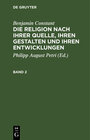 Buchcover Benjamin Constant: Die Religion nach ihrer Quelle, ihren Gestalten und ihren Entwicklungen / Benjamin Constant: Die Reli