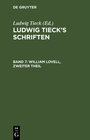 Buchcover Ludwig Tieck’s Schriften / William Lovell, Zweiter Theil