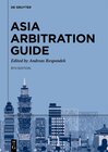 Buchcover Asia Arbitration Guide