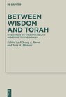 Buchcover Between Wisdom and Torah