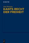 Buchcover Kants Recht der Freiheit