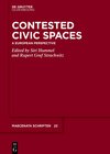 Buchcover Contested Civic Spaces