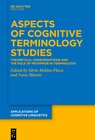 Buchcover Aspects of Cognitive Terminology Studies