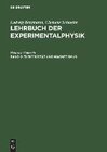 Buchcover Ludwig Bergmann; Clemens Schaefer: Lehrbuch der Experimentalphysik / Elektrizität und Magnetismus