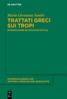 Buchcover Trattati greci sui tropi