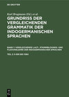 Buchcover Grundriss der vergleichenden Grammatik der indogermanischen Sprachen.... / (§ 695 bis 1084)