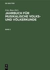 Buchcover Jahrbuch für musikalische Volks- und Völkerkunde / Jahrbuch für musikalische Volks- und Völkerkunde. Band 2