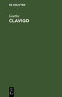Buchcover Clavigo