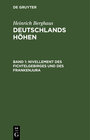 Buchcover Heinrich Berghaus: Deutschlands Höhen / Nivellement des Fichtelgebirges und des Frankenjura