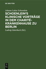 Buchcover Schoenlein's klinische Vorträge in dem Charité-Krankenhause zu Berlin
