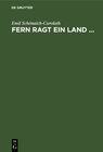 Buchcover Fern ragt ein Land ...