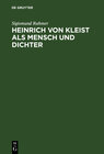 Buchcover Heinrich von Kleist als Mensch und Dichter