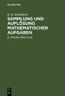 Buchcover Sammlung und Auflösung mathematischer Aufgaben