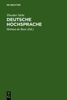 Buchcover Deutsche Hochsprache