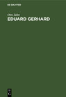 Buchcover Eduard Gerhard