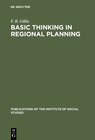 Buchcover Basic thinking in regional planning