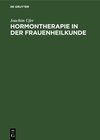 Buchcover Hormontherapie in der Frauenheilkunde
