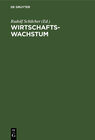 Buchcover Wirtschaftswachstum