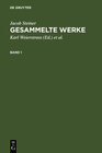 Buchcover Jacob Steiner: Gesammelte Werke / Jacob Steiner: Gesammelte Werke. Band 1