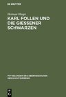 Buchcover Karl Follen und die Gießener Schwarzen