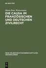 Buchcover Die causa im französischen und deutschen Zivilrecht