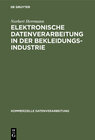 Buchcover Elektronische Datenverarbeitung in der Bekleidungsindustrie