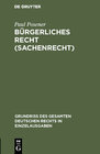 Buchcover Bürgerliches Recht (Sachenrecht)