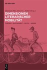 Buchcover Dimensionen literarischer Mobilität