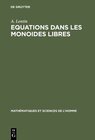 Buchcover Equations dans les monoides libres