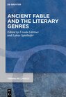 Buchcover Ancient Fable and the Literary Genres