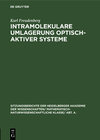 Buchcover Intramolekulare Umlagerung optisch-aktiver Systeme