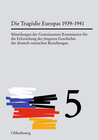 Buchcover Mitteilungen der Gemeinsamen Kommission für die Erforschung der jüngeren... / Die Tragödie Europas