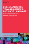 Buchcover Public Attitudes Towards Gender-Inclusive Language