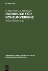 Buchcover Handbuch für Konsumvereine