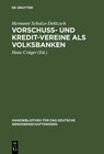 Buchcover Vorschuss- und Kredit-Vereine als Volksbanken