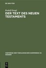 Buchcover Der Text des Neuen Testaments