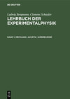 Buchcover Ludwig Bergmann; Clemens Schaefer: Lehrbuch der Experimentalphysik / Mechanik, Akustik, Wärmelehre