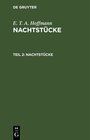 Buchcover E. T. A. Hoffmann: Nachtstücke / Nachtstücke