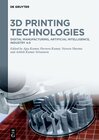 Buchcover 3D Printing Technologies