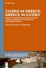 Buchcover Cicero in Greece, Greece in Cicero