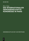Buchcover Die internationalen Genossenschafts-Kongresse in Paris