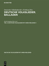 Buchcover Deutsche Volkslieder. Balladen / Deutsche Volkslieder. Balladen. Band 3, Hälfte 3