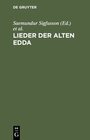 Buchcover Lieder der alten Edda
