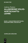 Buchcover Andreas Paulsen: Allgemeine Volkswirtschaftslehre / Gesamtbeschäftigung, Konjunkturen, Wachstum